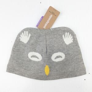 Patagonia Baby Animal Friends Beanie - Owl - 12-24 Months